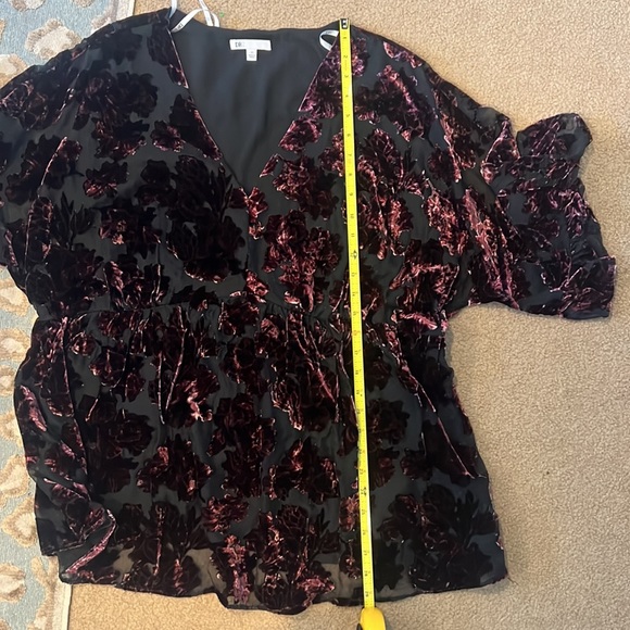 Burn out velvet top - Picture 9 of 11